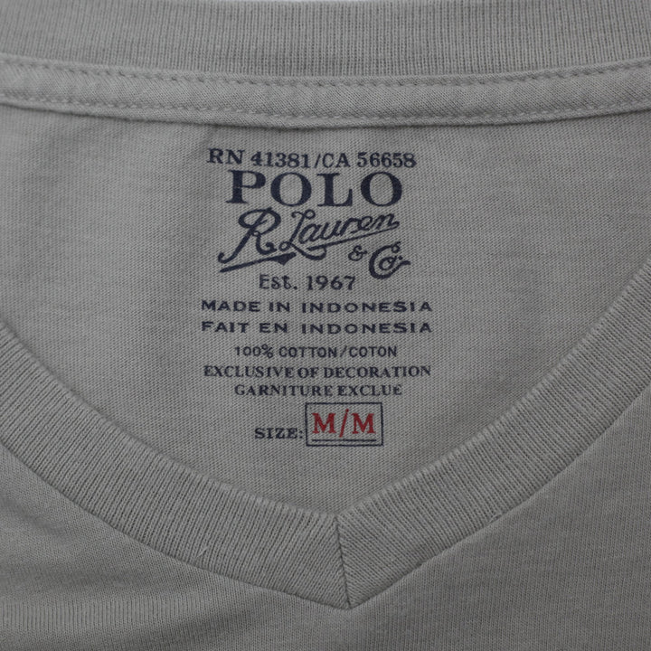 Mens Polo Ralph Lauren Classic Fit V-Neck V T-Shirt Size M