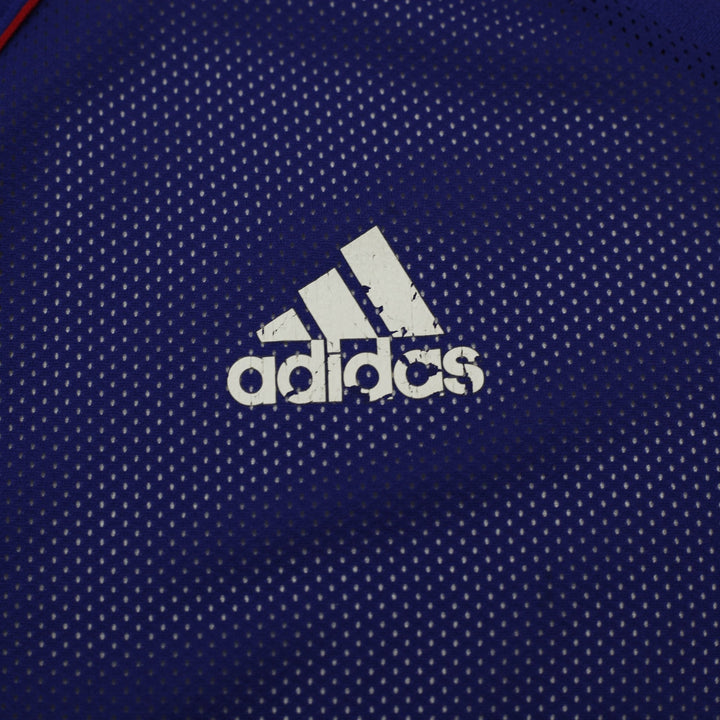 Vintage Mens Adidas Japan 2002-04 Home Football Jersey Blue World Cup 2002