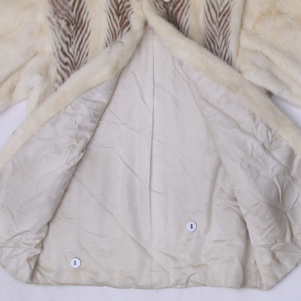 Mid-Century Elegance Authentic Steen & Wright Let-Out genuine  Fur Coat