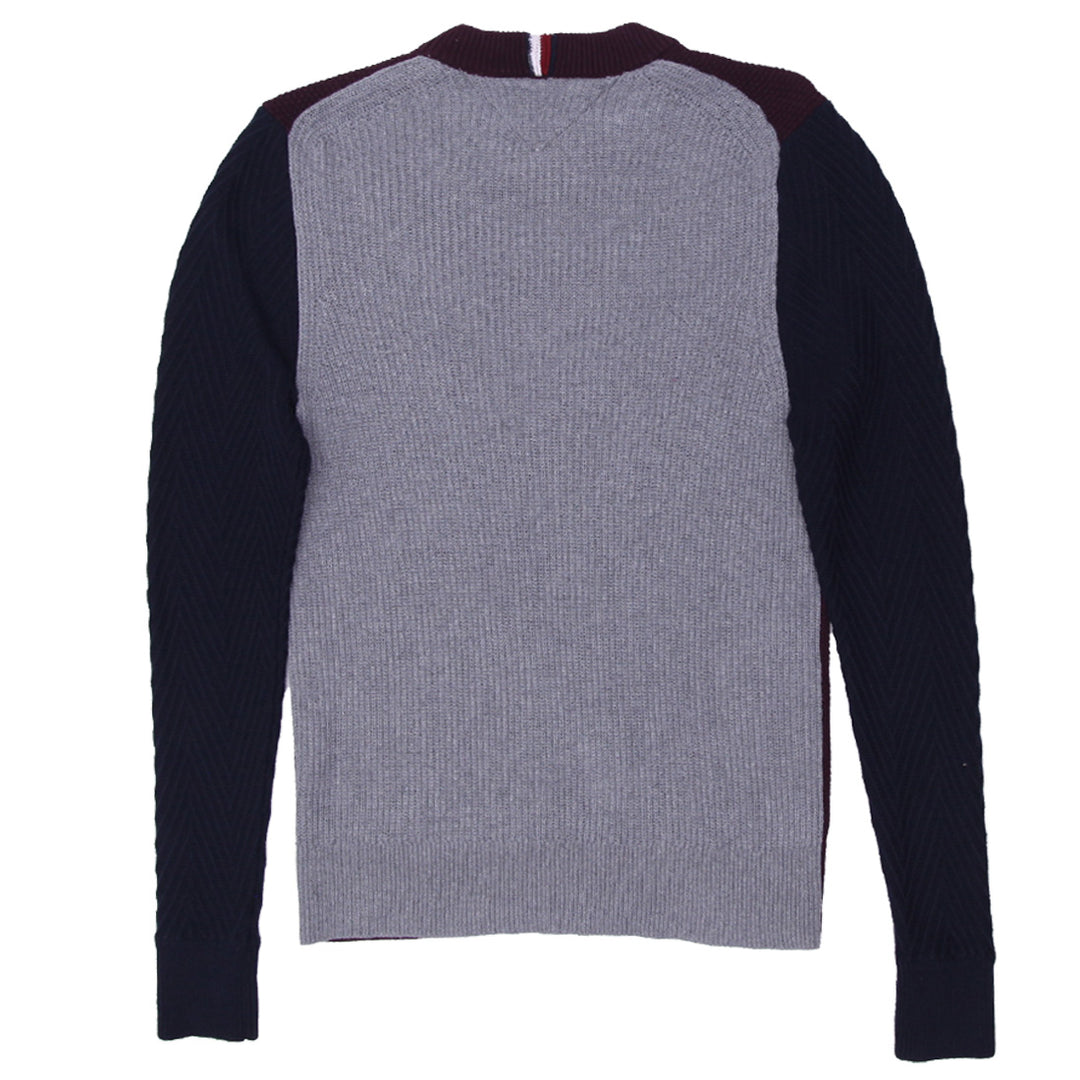 Mens Tommy Hilfiger Icon Colorblock Flag Sweater