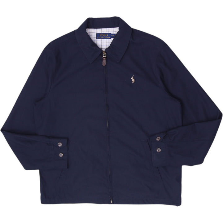 Vintage Ralph Lauren Harrington Lightweight Full Zip Jacket Navy Size M