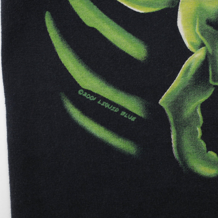 Vintage 2001 Liquid Blue "Skull Pile" Graphic T-Shirt Size M | Migration_T-Shirts - Detail View | Fashion Rerun