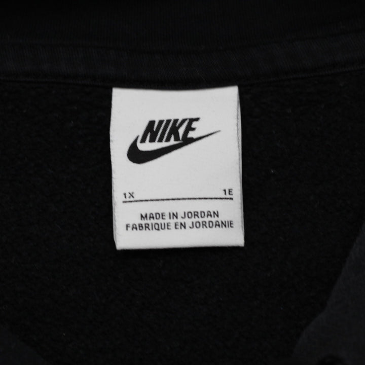 Nike Women’s Black Center Swoosh Hoodie - Plus Size 1X
