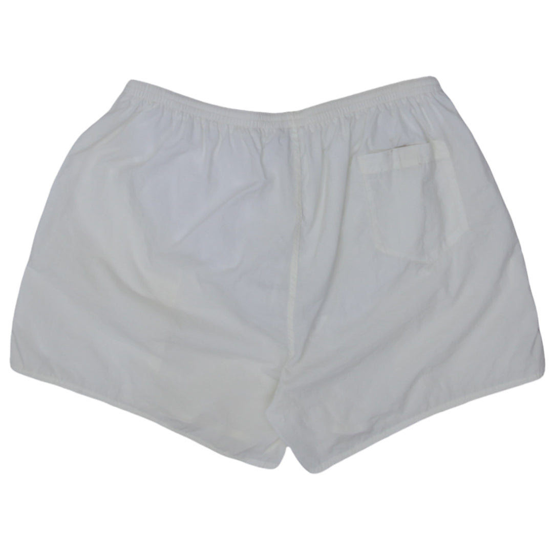 90's Vintage Nike Embroidered White Nylon Shorts - Fashion Rerun Vintage Migration_Shorts