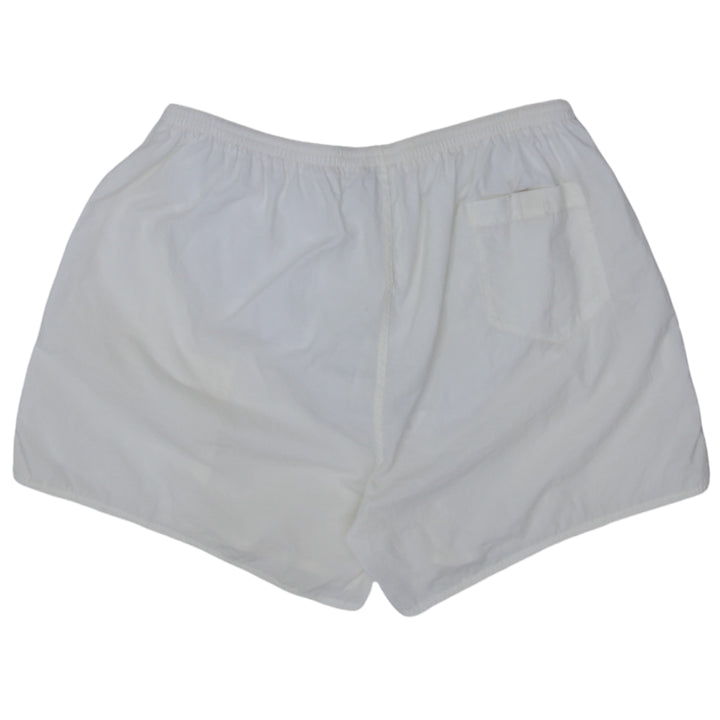 90's Vintage Nike Embroidered White Nylon Shorts - Fashion Rerun Vintage Migration_Shorts