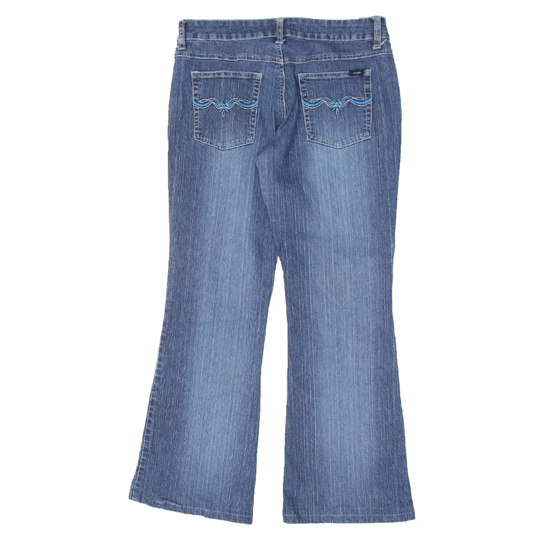 Y2K Stretch Angels Flare Jeans